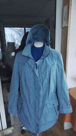 Barbara Lebek Damenjacke mit Kaputze Gr.46 Frühling & Herbst