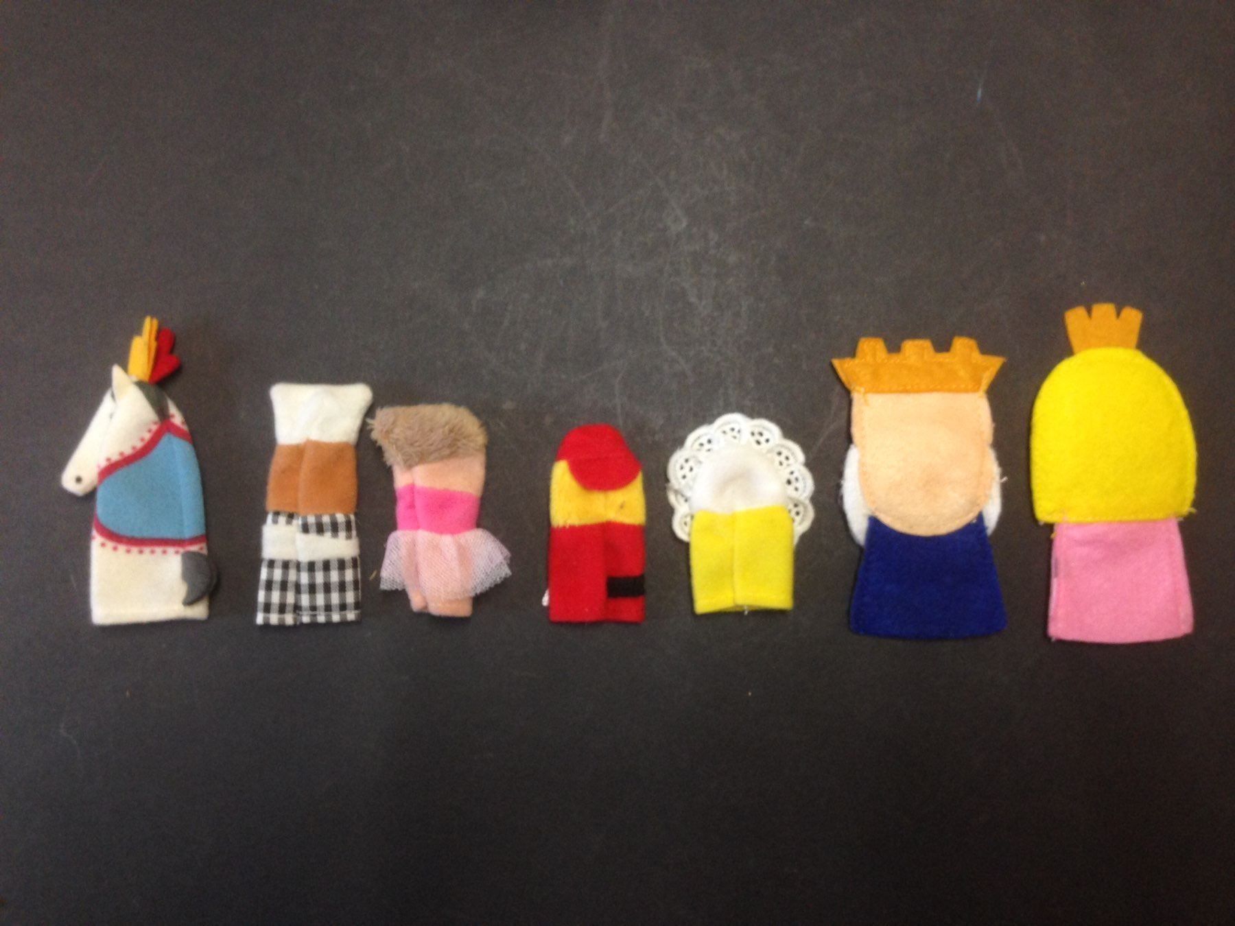 Giocattoli: 7 Vintage Finger Puppen – Usato da Schaffhausen venduto da vintageville 5