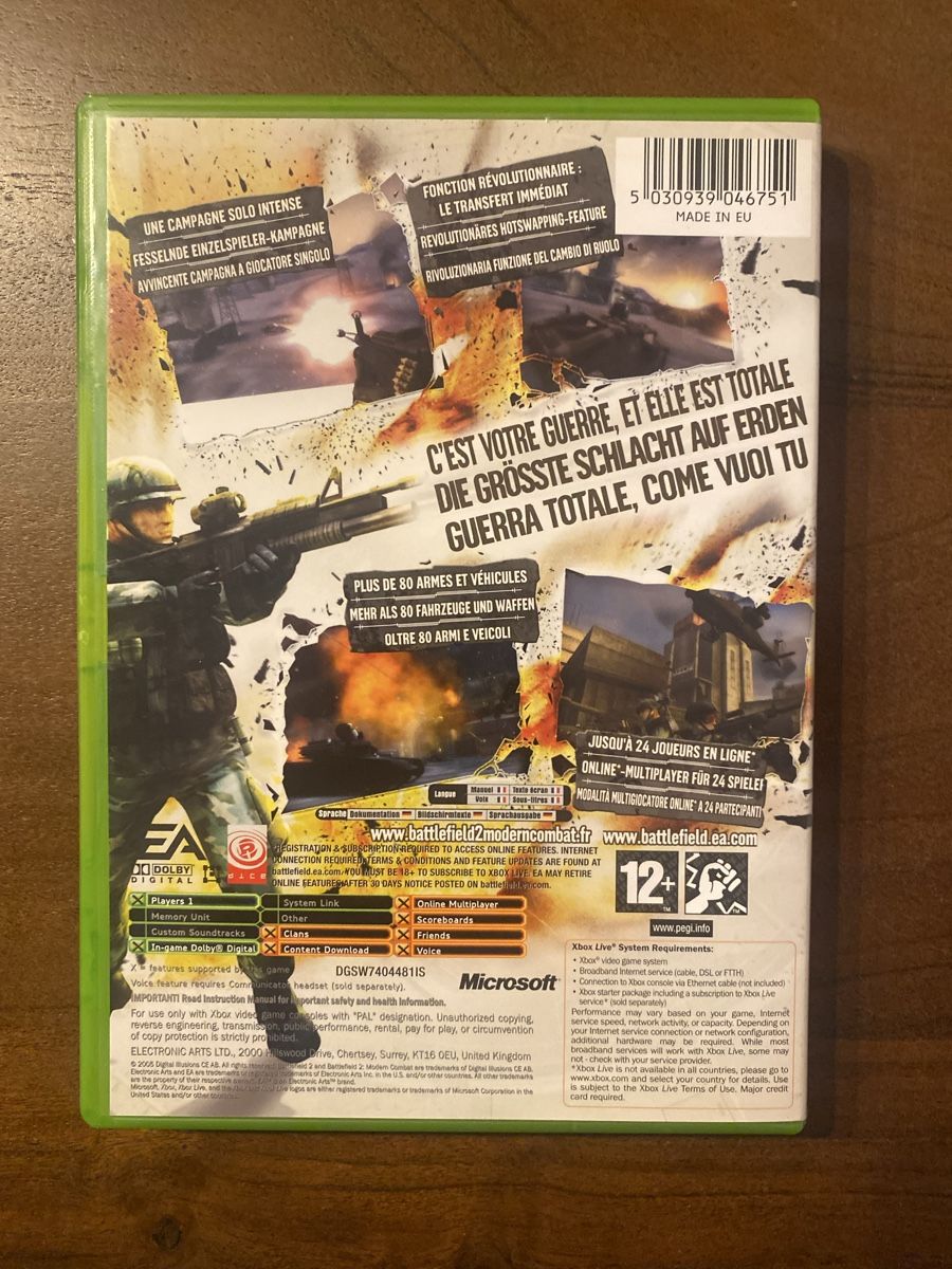 Microsoft Giochi: Battlefield 2: Modern Combat für Xbox – Usato da Thunstetten venduto da Virus_33 2