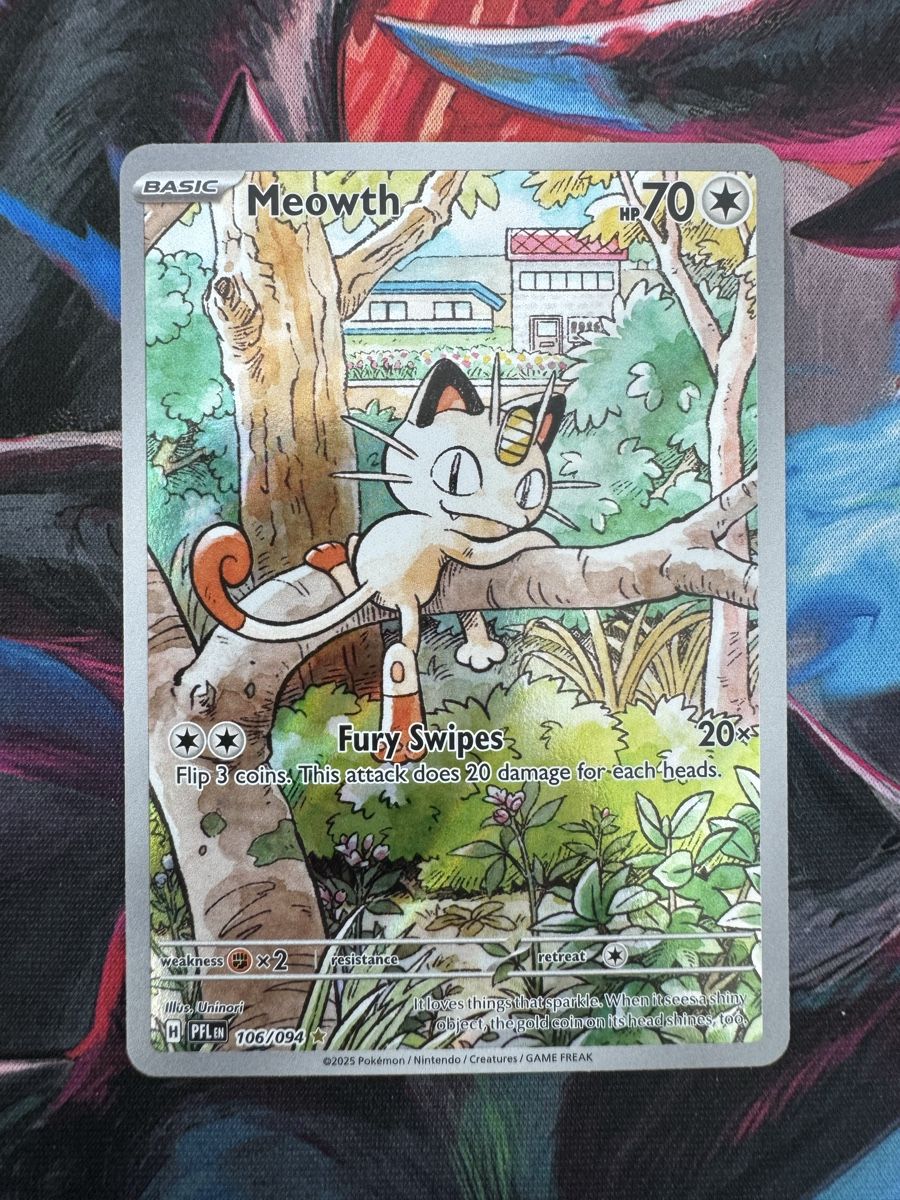 Cartoline: Pokémon Meowth EN Phantasmal Flames – Nuovo (secondo la descrizione) da Hägendorf venduto da tri_vg77 2