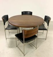 4x Palisander Chairs by Cees Braakman für Pastoe 60s