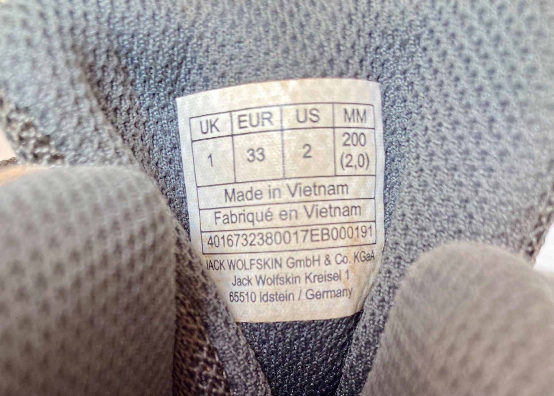 Jack Wolfskin Scarpe da uomo: Wanderschuhe Jack Wolfskin 33 – Usato da Zürich venduto da Majleen 4