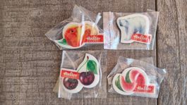 Halter Bonbons Kühlschrankmagnete mit Früchten und Eisbär