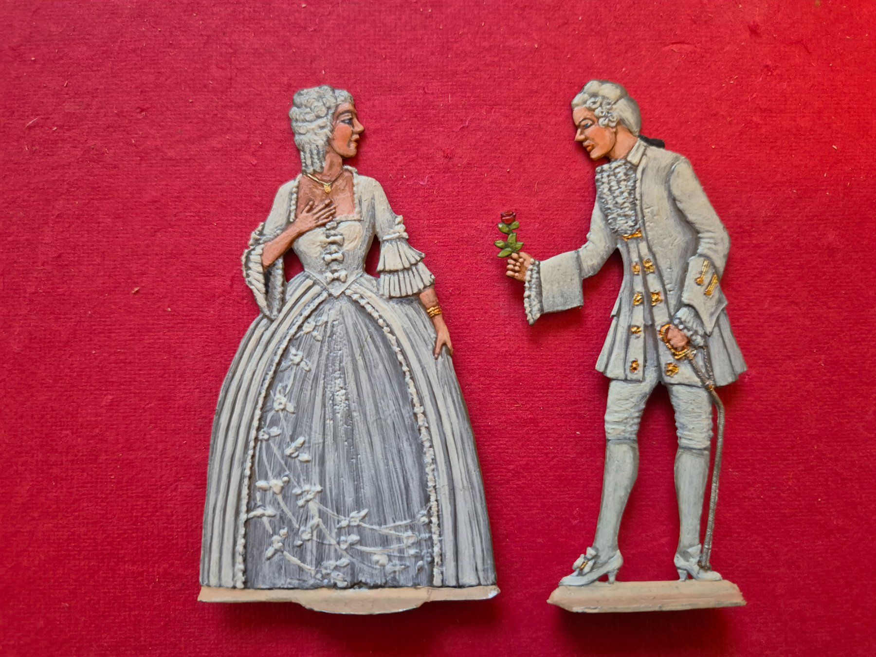Statuette: Zinnfigur: Der Rosenkavalier – Usato da Basel venduto da Tatura 1