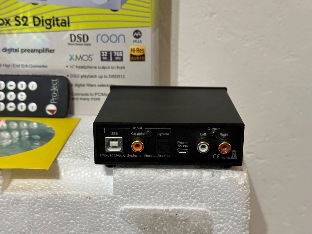 Pro-Ject Pre Box S2 Digital DAC/Vorverstärker (Gebraucht) in Plan-Les ...