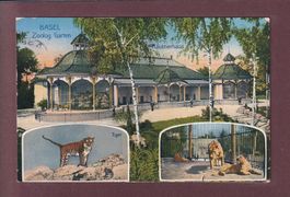 BASEL - Zoologischer Garten - Raubtierhaus - 1928