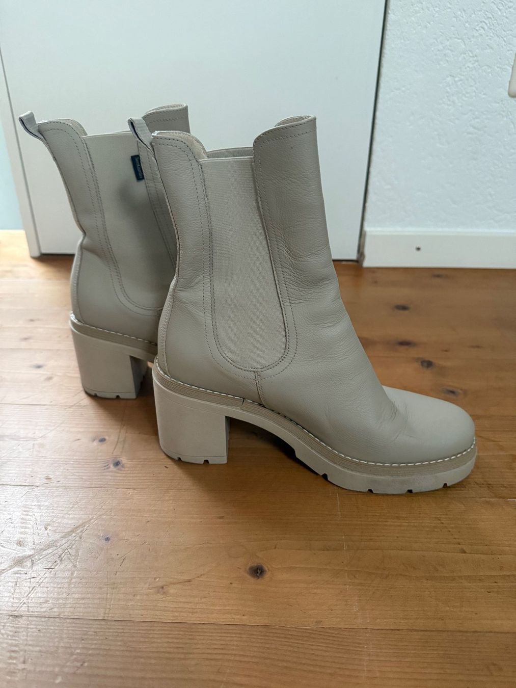 Scarpe da donna: Stiefelette NeroGiardini beige, Gr. 39 – Usato da Biel/Bienne venduto da 0312tanja 3
