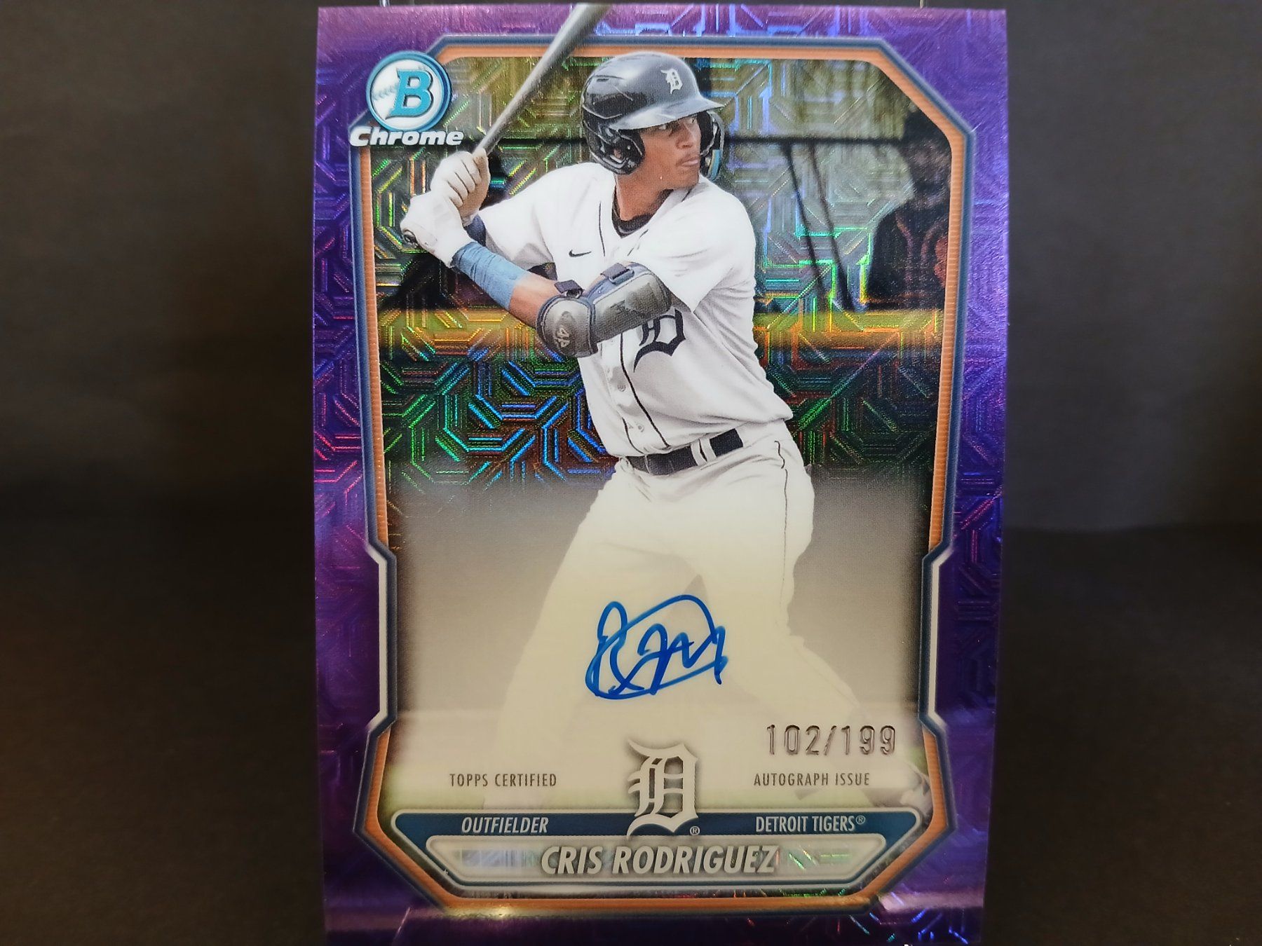 MLB Carte collezionabili: Topps 2026 Bowman Cris Rodriguez Mojo Refractor Auto /199 – Nuovo (secondo la descrizione) da Schaffhausen venduto da Hariyama