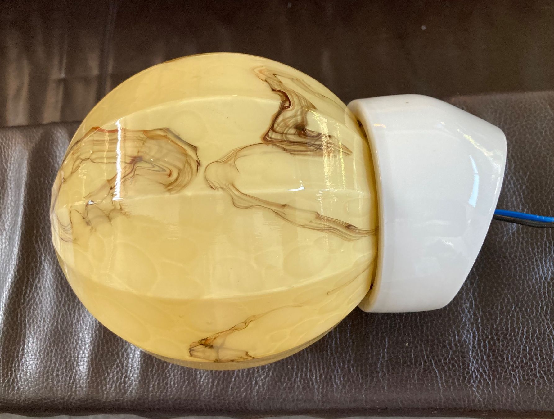 Lampade: Art Deco Wandlampe oder Aussenlampe gedeckter Bereich – Usato da Büsserach venduto da Urkundenflora 6