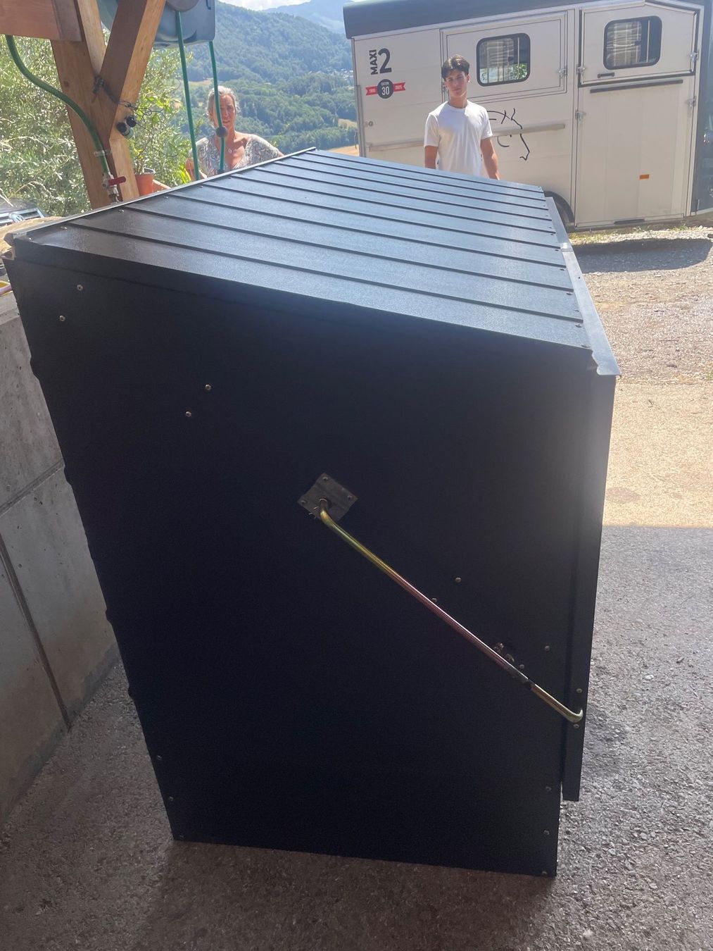 Truhen: Box de rangement extérieur en métal – Gebraucht aus Monts-de-Corsier von mol_tf27 3