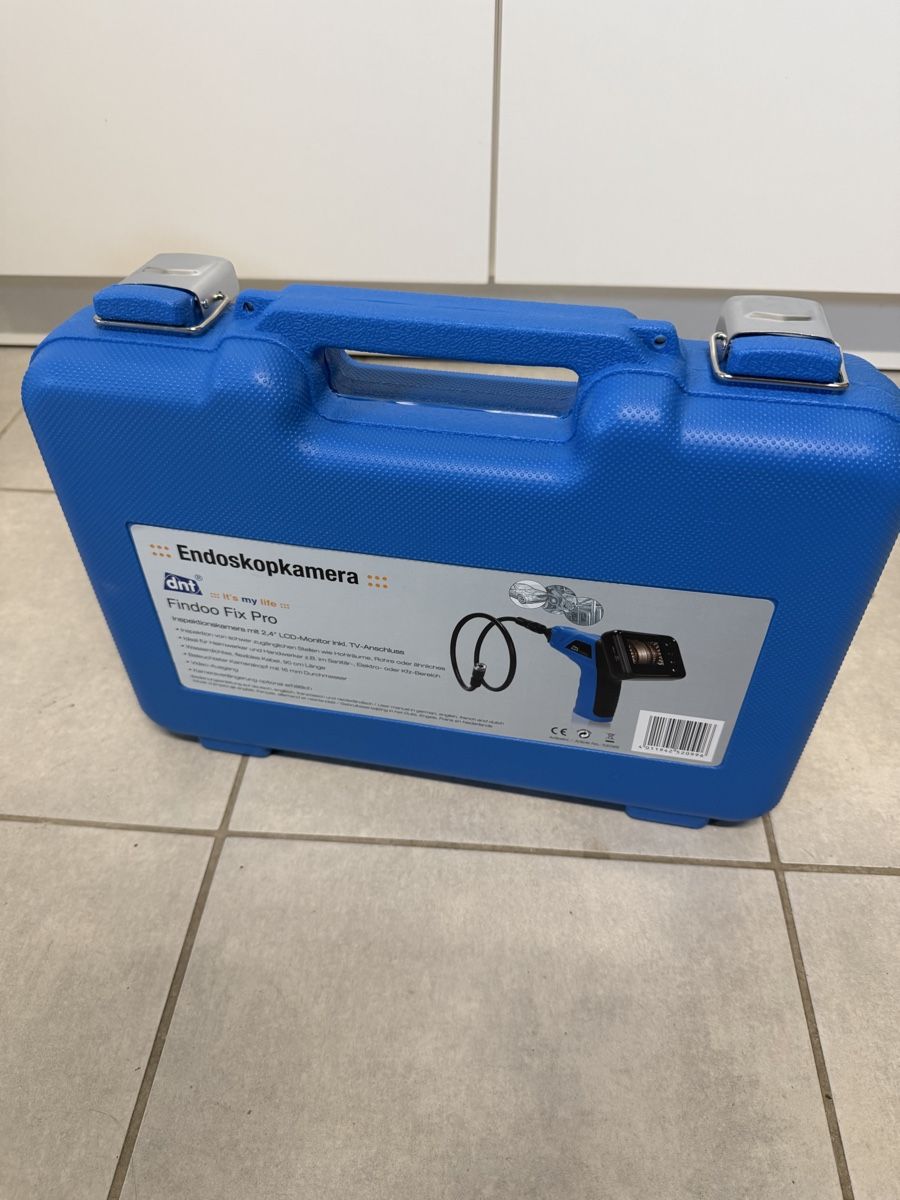 Fotocamera: DNT Endoskopkamera Findoo Fix Pro mit Zubehoer – Usato da Winterthur venduto da Christianpunkts
