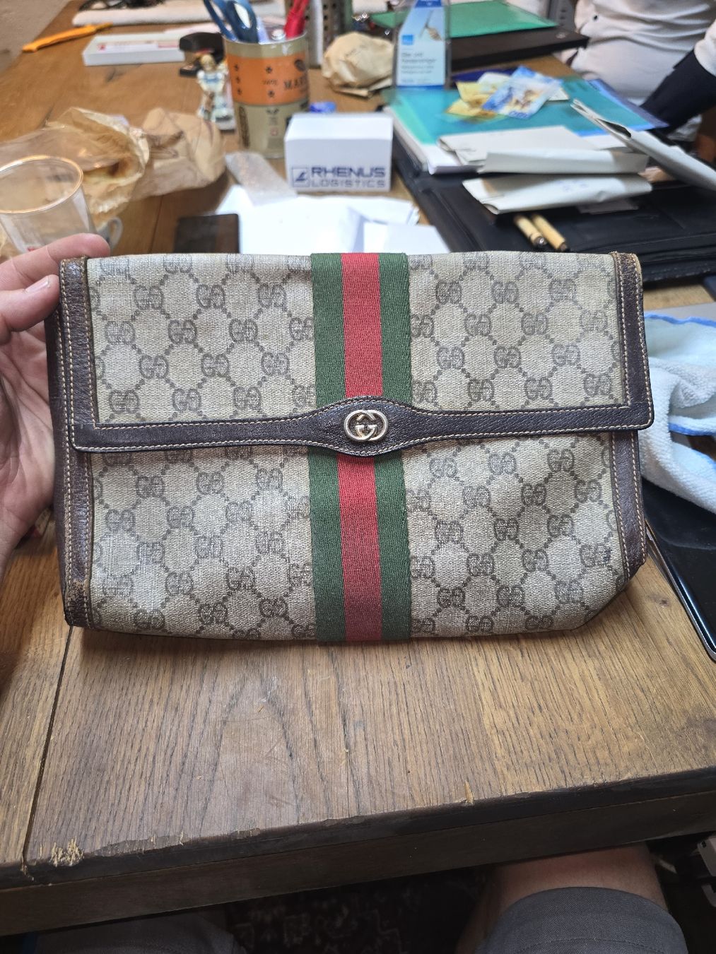Gucci Borse: Originale Gucci Pochette – Usato da Rorschach venduto da TimelessTrading