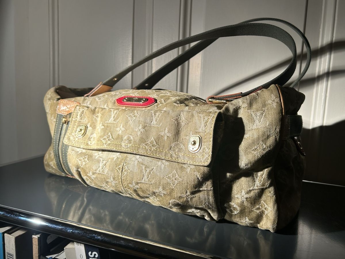 Louis Vuitton Borse: Louis Vuitton Takashi Murakami Denim – Usato da St. Gallen venduto da misvakall
