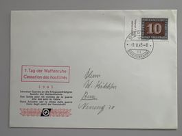 1945 1. Tag der Waffenruhe PAX FDC Nr. 263