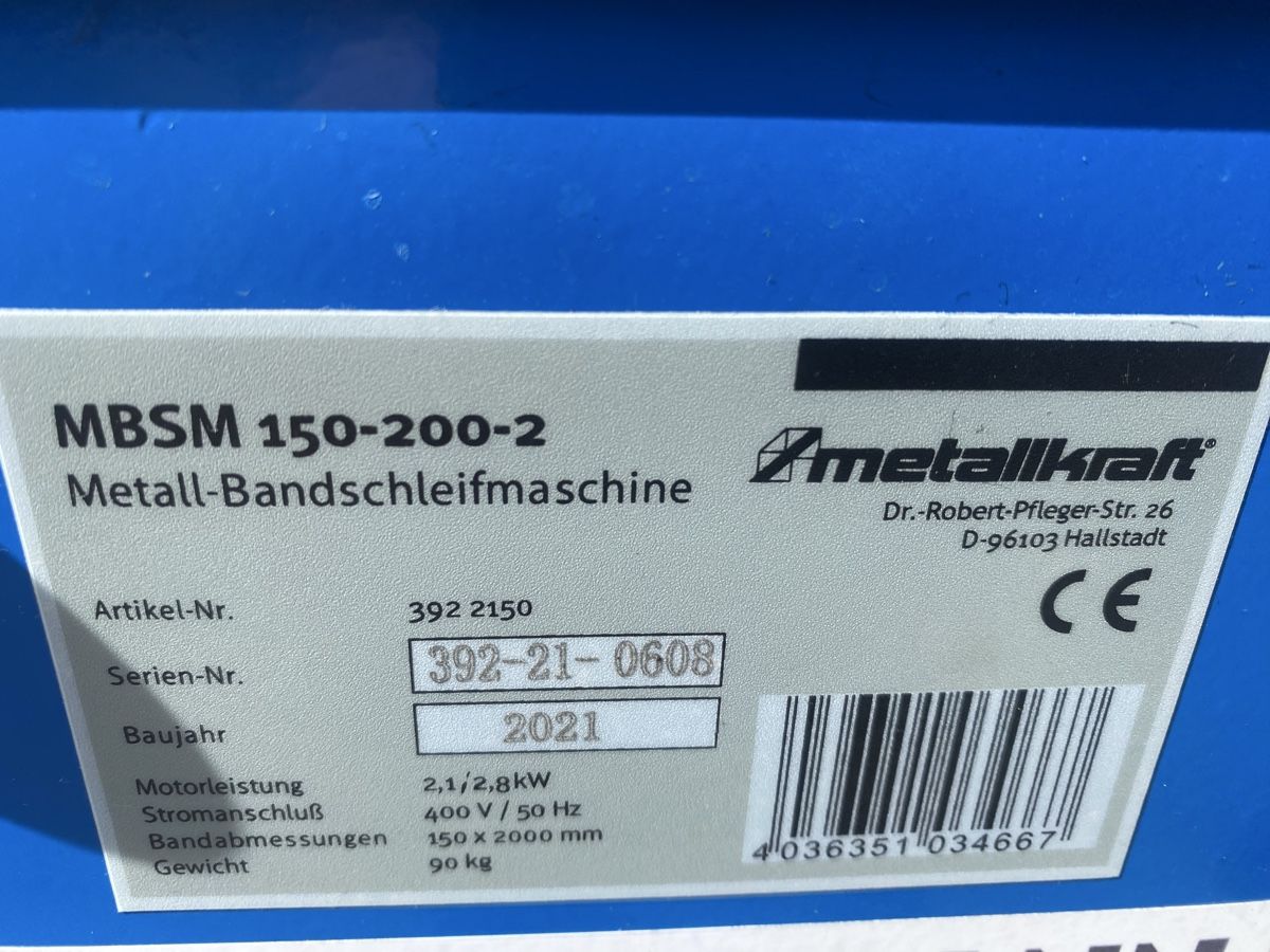 Smerigliatrici & Lucidatrici: Schleifmaschine , Bandschleifmaschine – Nuovo e nell'imballaggio originale da Ebnat-Kappel venduto da Mech57 2