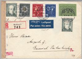 Zensurbrief mit Ankunftsstempel Garmisch am 31.5.1944