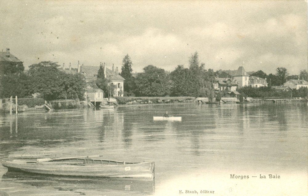 Cartoline postali: Morges - la Baie – Usato da Chavornay venduto da SupraSenna