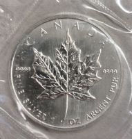 Maple Leaf Kanada 1 Unze 1988