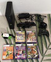 X-Box 360 inkl. kinect sensor & 5 Spiele & 1 Kontroller