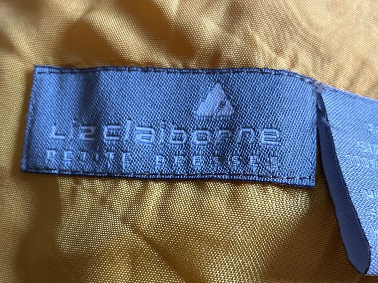 Vestiti: Mini robe vintage é rayures  100% soie,  LIZ CLAIBORNE – Usato da Peseux venduto da CharmeCommerce 8