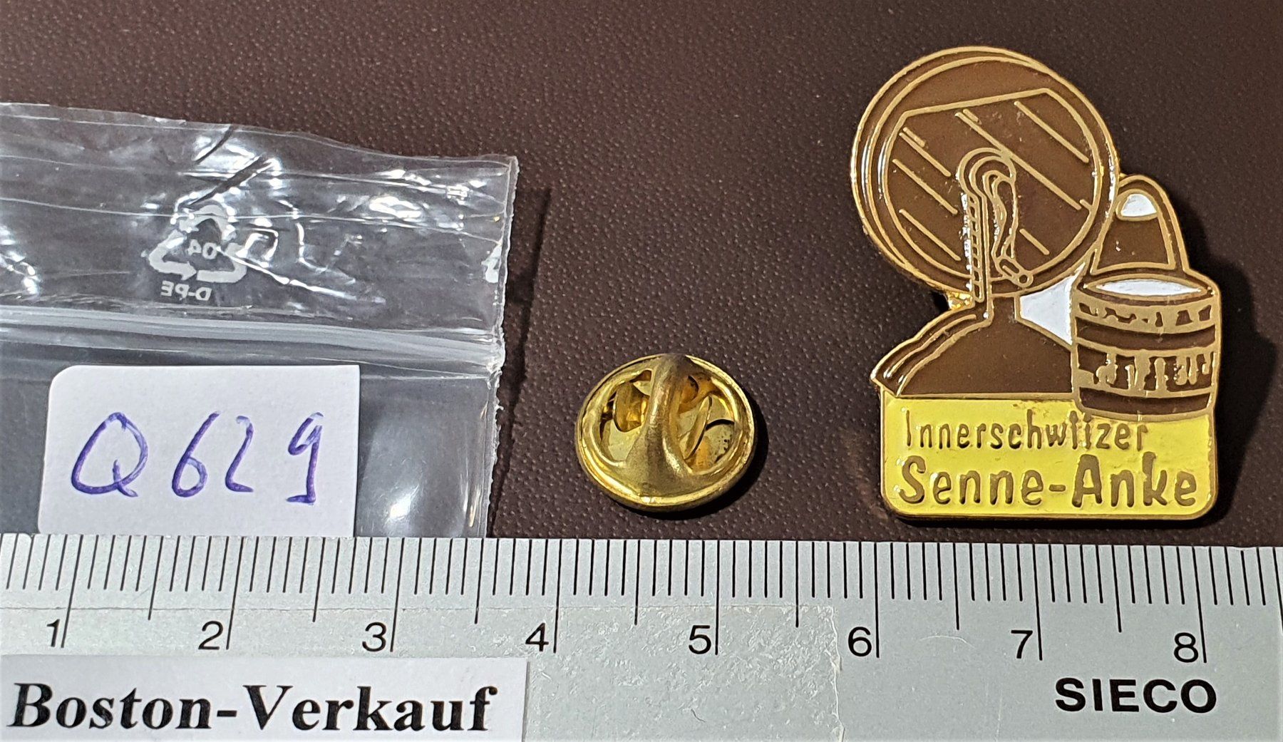 Schallplatten: Q629 - Pin Innerschwiizer Senne-Anke – Gebraucht aus Reinach BL von Boston-Verkauf 1