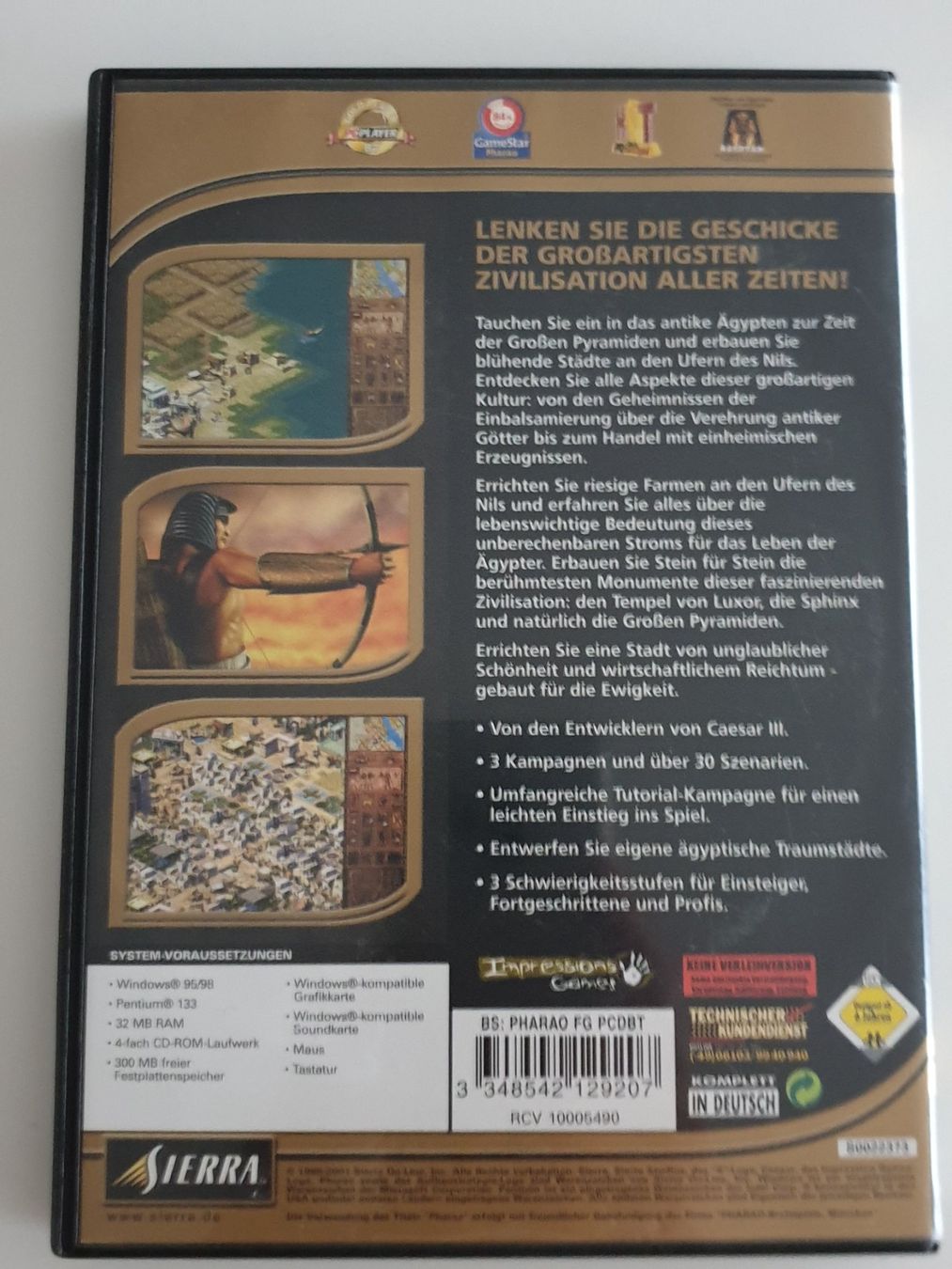 Giochi: Pharao (PC) – Usato da Zürich venduto da pau_y8mv 1