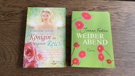 2 Bücher: Königin im eigenen Reich + Weiberabend Roman Lesen