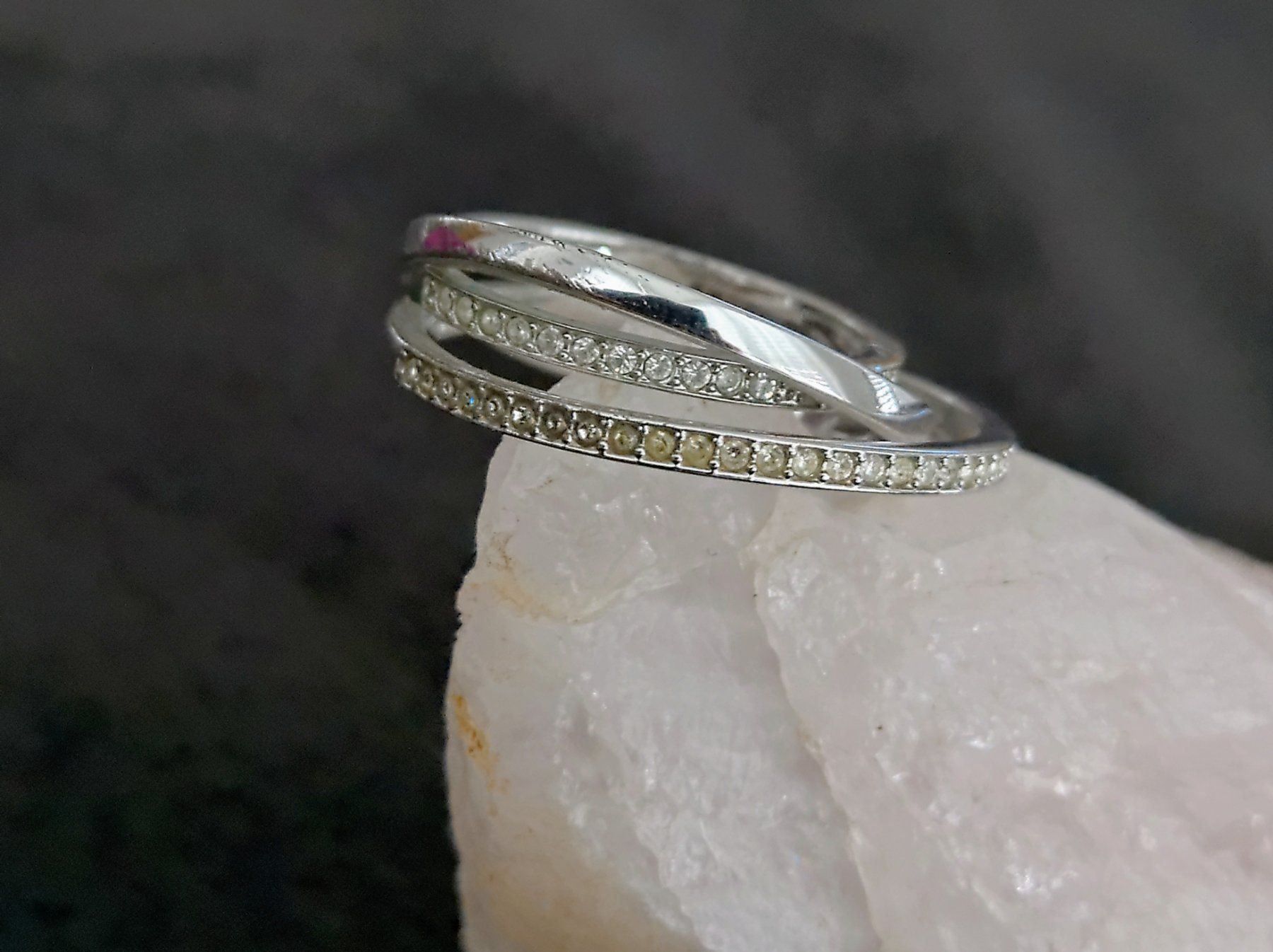 Swarovski Ringe: Swarowski Ring Silber – Gebraucht aus Istighofen von Ringparadies 2