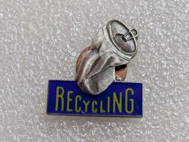 Ansteckpin 204: Alu Recycling