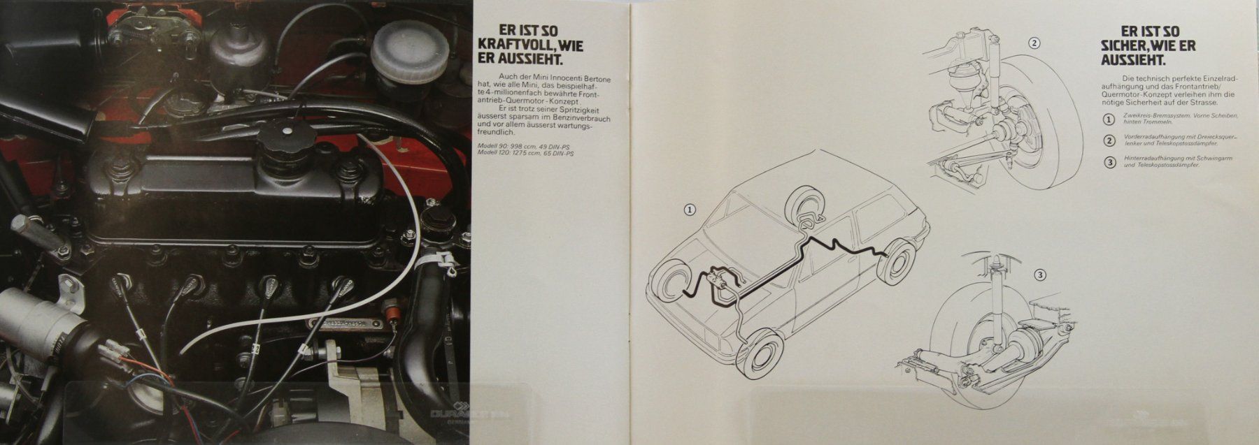 Mini Documenti: PROSPEKT | MINI INNOCENTI BERTONE - 90/120 | AB 01.1977 – Usato da Unterägeri venduto da GIGOLOLIT 4