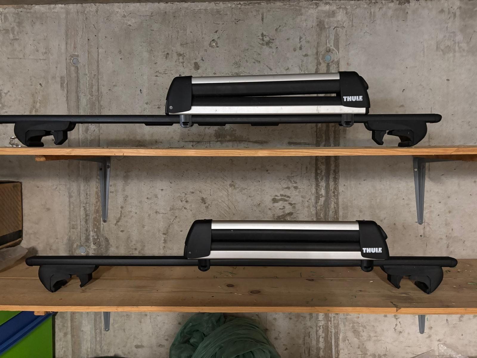 Thule Dachträger: Thule Skiträger, abschliessbar, ca. 120cm breit – Gebraucht aus Nidau von GiulianoB90 1