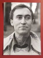 Nicolas Lansky 1939-2008 Autogramm Fotopostkarte 10x15cm