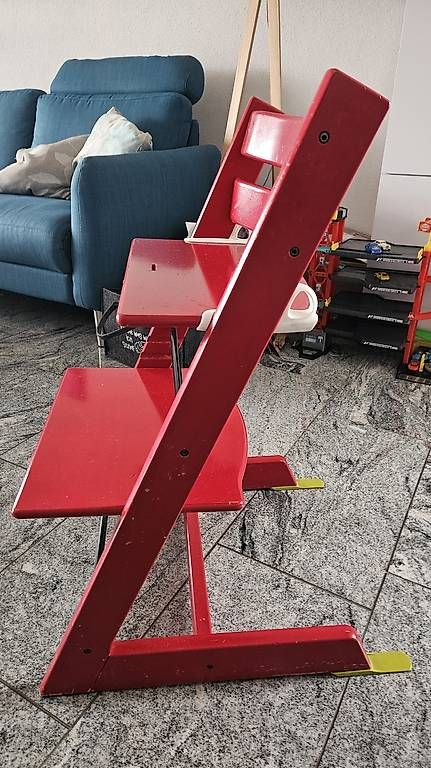 Chaises hautes: Tripp Trapp rot – D'occasion à Oberkirch LU par chroeschi79 4