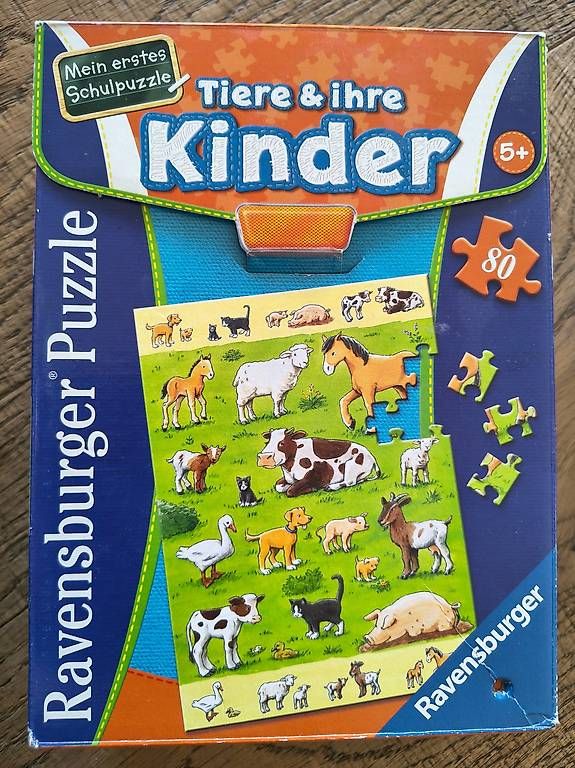 Puzzle: Puzzle Tiere und ihre Kinder  – Usato da Grafenried venduto da Gisela70