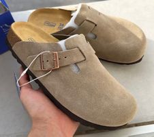Birkenstock Boston Größe 38 Farbe Taupe