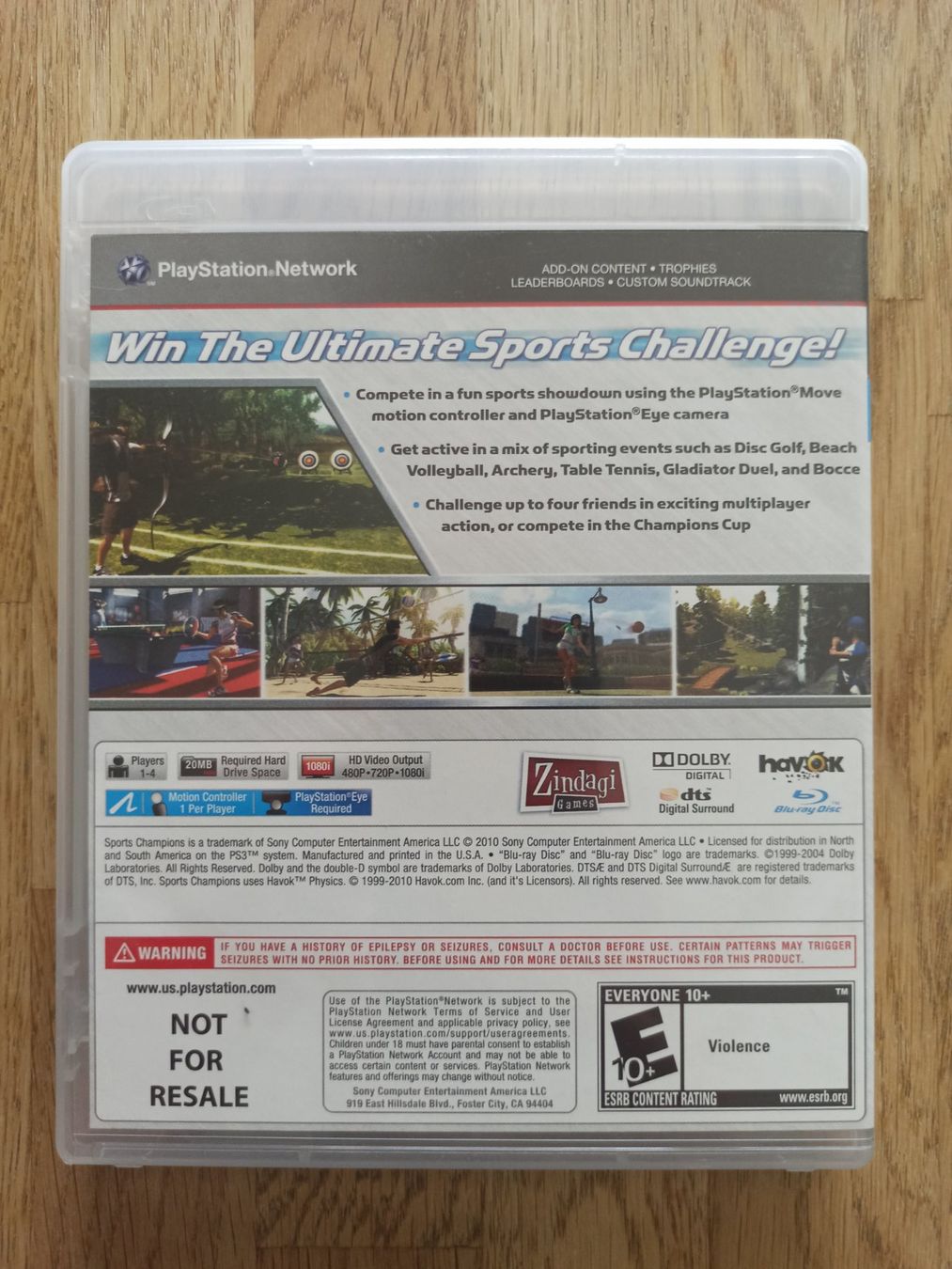 Spiele: Sports Champions PS3 – Gebraucht aus Oberweningen von mar_87mx 1