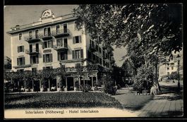 AK Interlaken, Hotel Interlaken, Höheweg