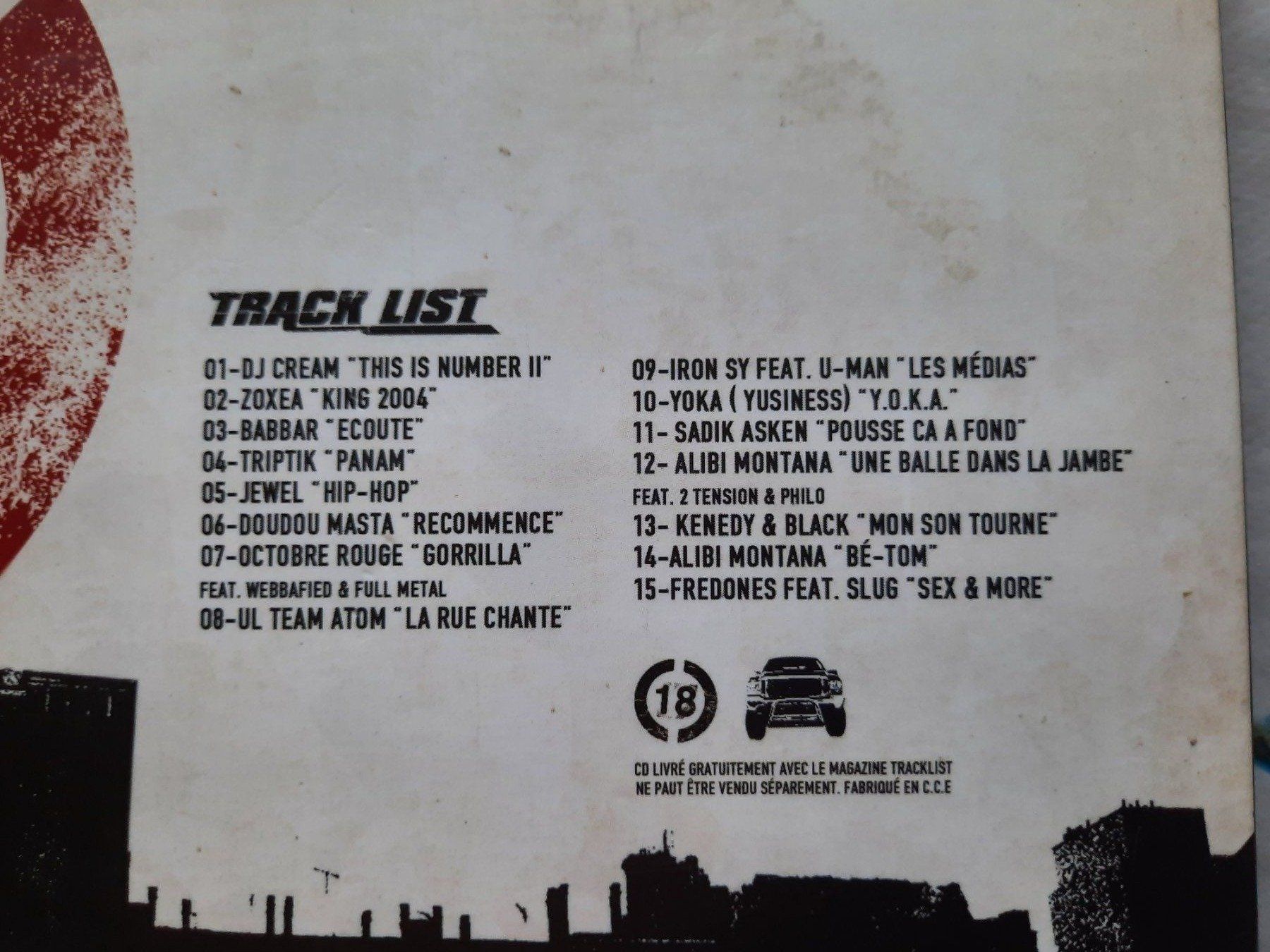 CDs: CD Trax List compilation Spécial double H 18 – Gebraucht aus Pully von bro_n52j 2