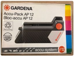 Gardena Accu 6 Akku-pack Rasenschäre NEU