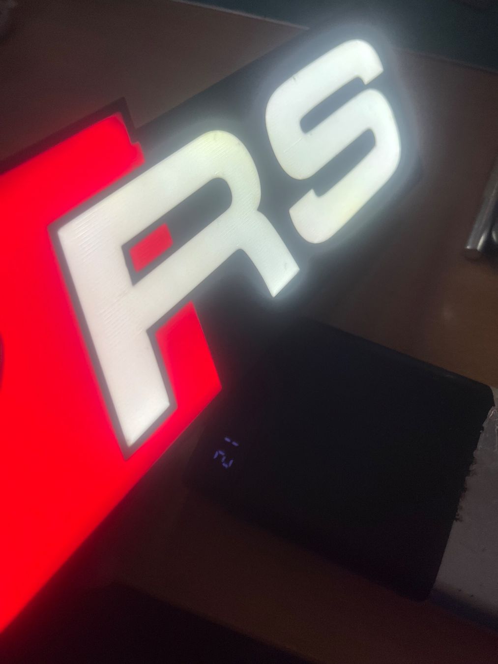 Lampade: Logo LED RS 3D pour Audi – Nuovo (secondo la descrizione) da Noville venduto da Berlusconi55 1