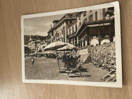 Antike Postkarte HOTEL SAVOIA, Alassio, um 1918! Selten!