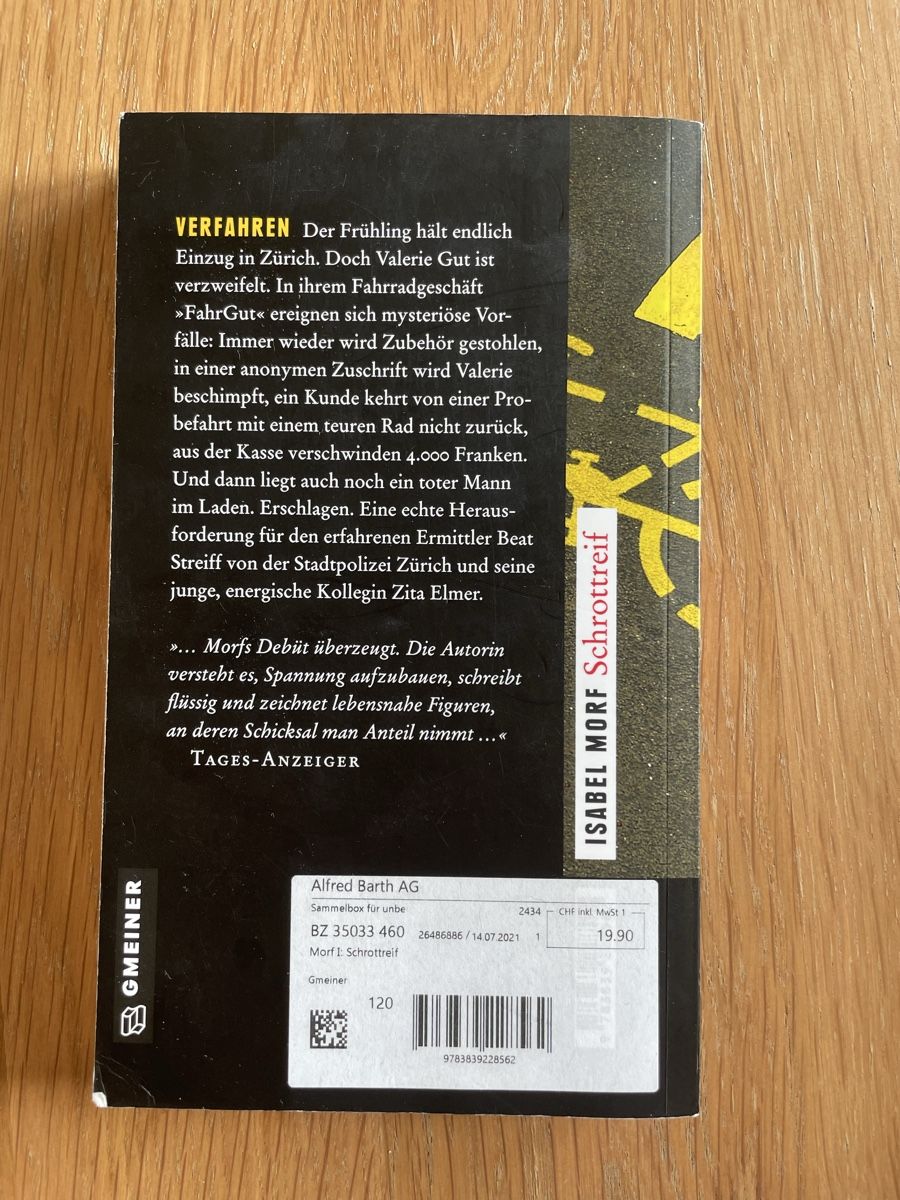 Libri: Schweizer Krimi Set – Usato da Zürich venduto da lydia.joray 8