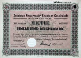 Zschipkau-Finsterwalder Eisenbahn-Gesellschaft - 1928