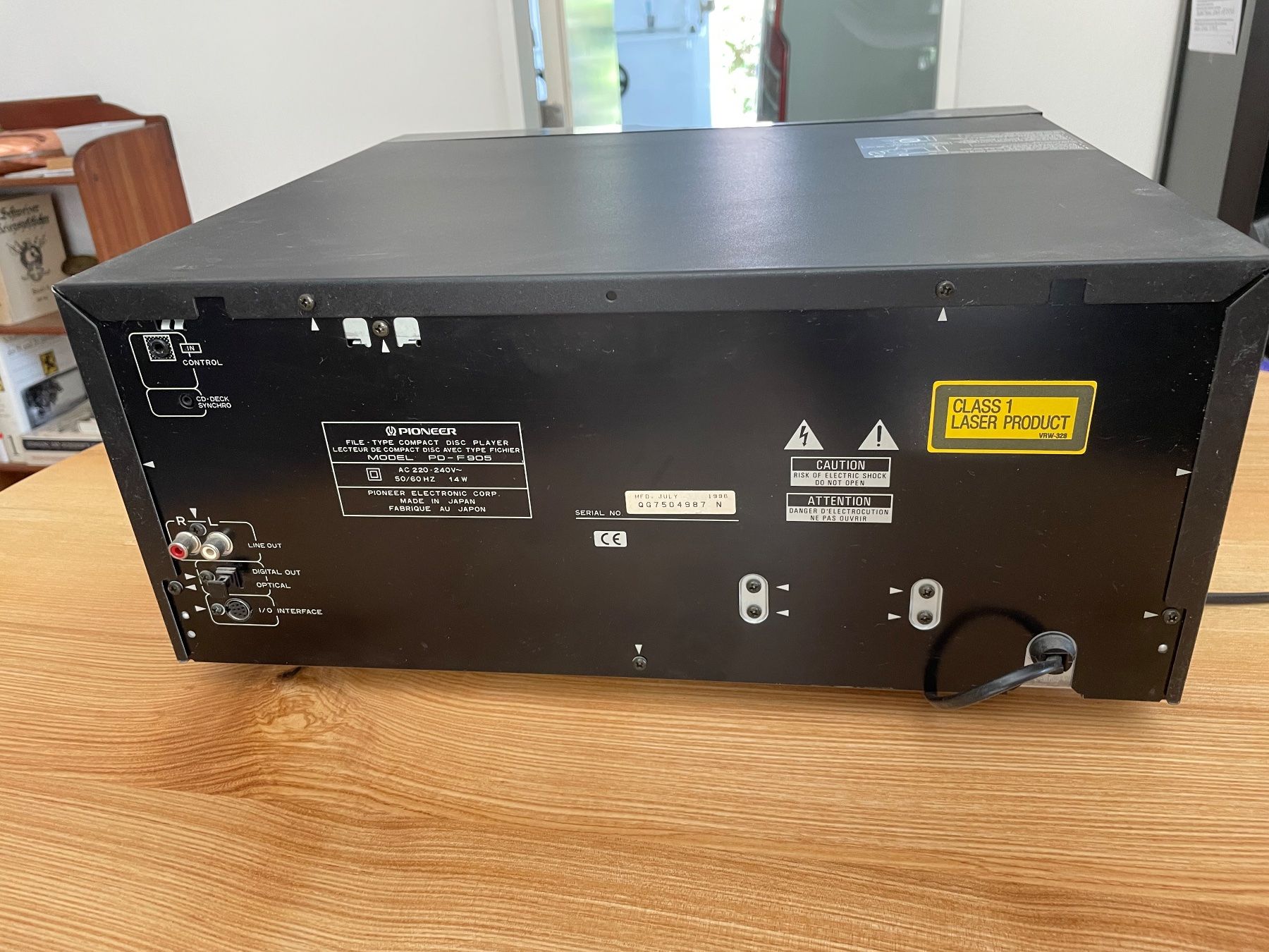 Pioneer Multimediaplayer & Streamer: Pioneer PD-F905 CD Changer – Gebraucht aus Schleitheim von Oiram58 1