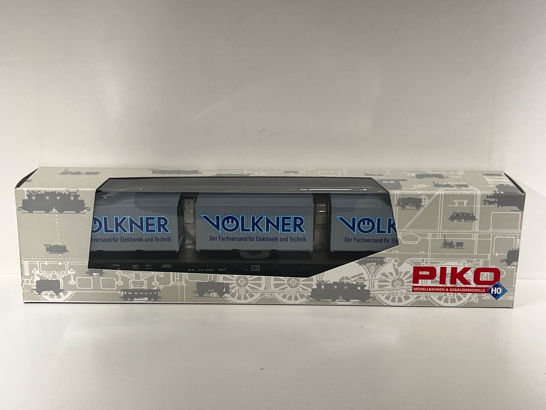 Piko Modellini di ferrovie: Piko 95464 VÖLKNER DB H0 DC – Nuovo e nell'imballaggio originale da Geroldswil venduto da TopTrain54