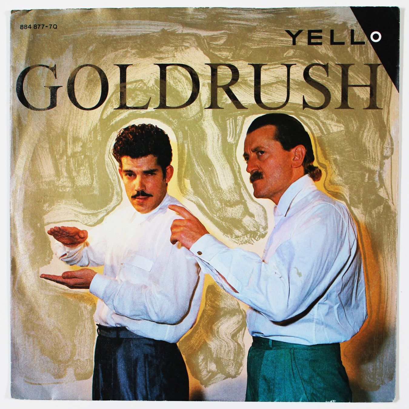 Schallplatten: 7" YELLO - GOLDRUSH - Deutsche 1. Pressung 1986 – Neu (gemäss Beschreibung) aus Brüttisellen von Collector-Corner