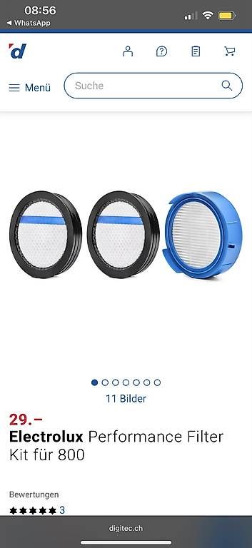 Sonstiges für Haushalt & Wohnen: Staubsaugerfilter Electrolux neu – Gebraucht aus Weinfelden von kol_665t 1
