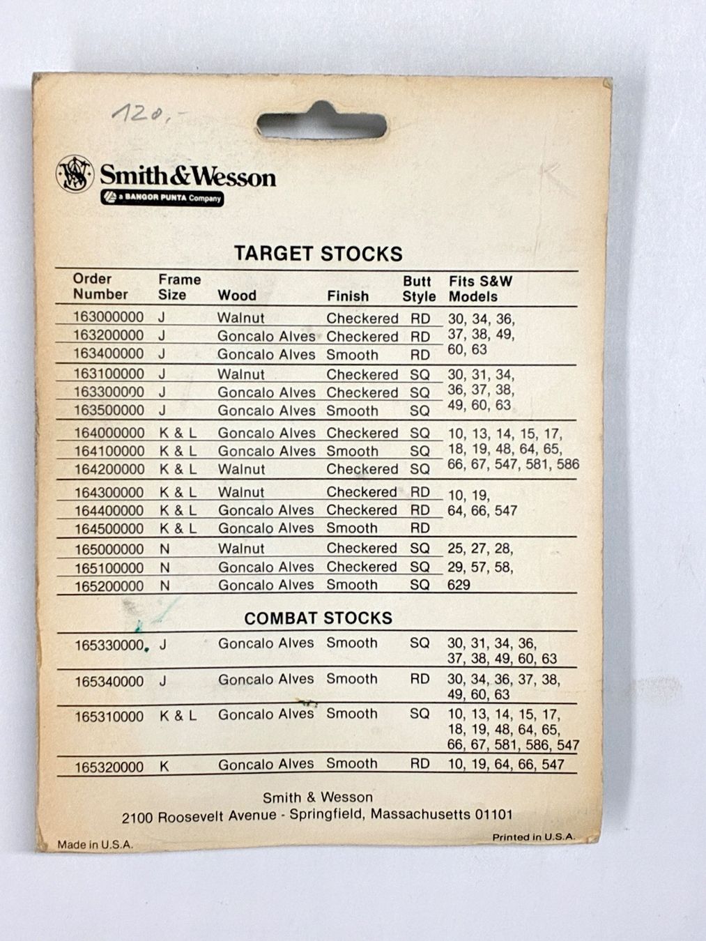 Tir sportif: S&W Target Griffschalen J-Frame Square Butt OVP – D'occasion à Menznau par KammermannAG 1