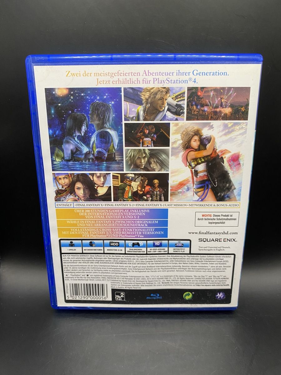 Giochi: PS4 Final Fantasy X / X-2 HD Remaster  – Usato da Kirchberg BE venduto da swiss_slab 1