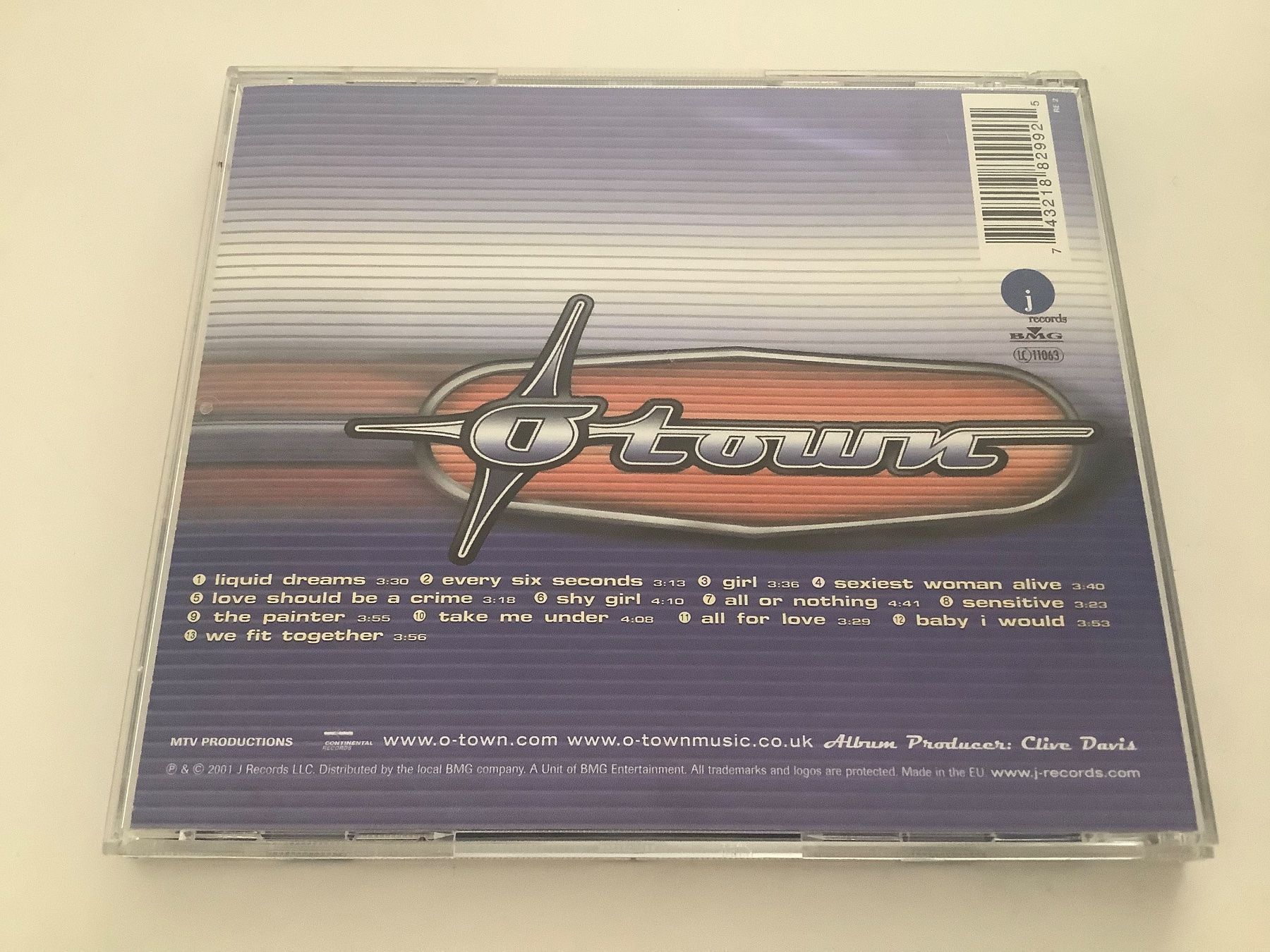 CD: O-Town / 2001 – Usato da Dübendorf venduto da Shreck 1